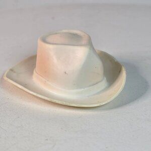 Vtg Figure 1973 Lone Ranger Hat Gabriel White Rubber Original Part  Western Toy